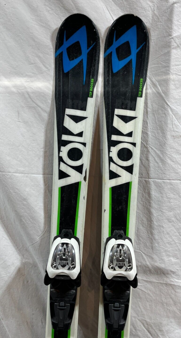Volkl RTM 120cm 1006882 Tip Rocker Skis Marker 4.5 Adjustable
