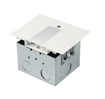 WAC Lighting LED-T-RBOX1 InvisiLED Recessed Channels Symmetrical - White N1
