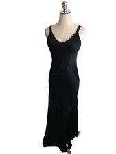 Express Dress Women's Size Small Black Sleeveless Maxi Open Back