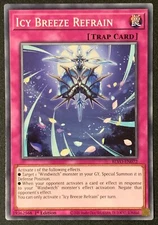 Icy Breeze Refrain | BLVO-EN072 | Common | 1st Edition | Blazing Vortex | YuGiOh