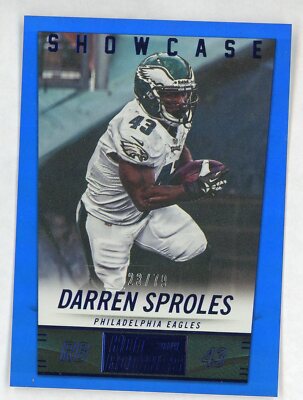 2014 Score Darren Sproles Hot Rookies Serial #d 23/79 Philadelphia Eagles