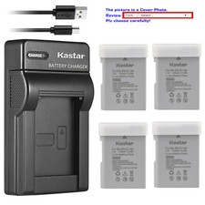 Kastar Battery Slim Charger for Genine Nikon EN-EL14A  OEM Nikon MH-24 MH24