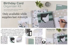 Stampin Up - Birthday Card Organizer Kit