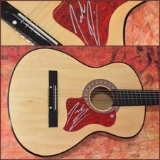 GFA Singles Vous Dessus Jordan Davis Signé Acoustique Guitare AD2 COA