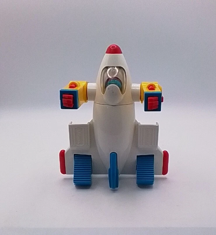 Figura de acción Takara Playskool My First Transformer Jet-Kun Jet Airplane 1986 Foto 4 de 4