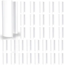 32PCS White Snap Clamps for 1/2 Inch Greenhouses PVC Pipe, Row Covers, Shelters,