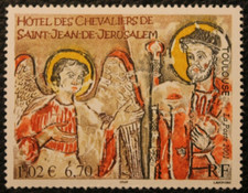 Timbre - FRANCE - Tableau Hôtel des chevaliers - 2001 - Neuf ** - YT3385