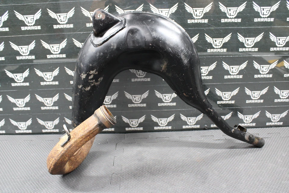 Yamaha YZ80 2001 97-01 OEM TUBO DE ESCAPE CÁMARA CABEZAL 4ES-14610-10-00 Foto 2 de 4