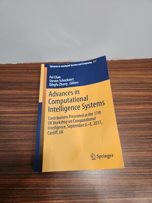 Advances in Computational Intelligence Systems: Contributions