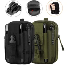 Tactical Waist Fanny Pack Belt Bag Phone Pouch Military Camping Hiking Outdoor