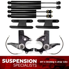For 1982-2004 Chevy S10 GMC S15 2WD 3" Lift Kit w/ Spindles and Shocks