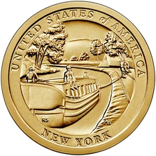 2021-D American Innovation $1 Coin - New York