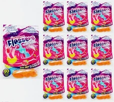 300ct Plackers Dental Flossers FRUIT SMOOTHIE SWIRL Dual Grip Kids Heatlhy Gum