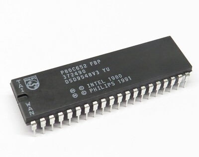 P80C652FBP CMOS single-chip 8-bit microcontroller, I2C-bus serial I/O, 16MHz