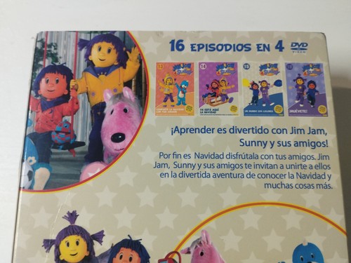 Jim Jam & Sunny Que Divertida es la Navidad TV - 4 x DVD Español Region 2 Am - Imagen 4 de 7