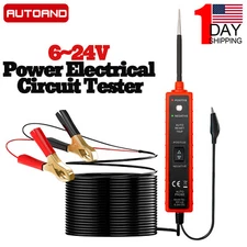 Electrical Tester Power Circuit Probe Tester Circuit Breaker 12V 24V Continuity 