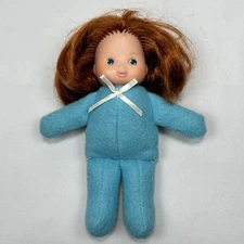 Fisher Price Forget-Me-Not Rosie Red Hair Doll Blue Cloth Body
