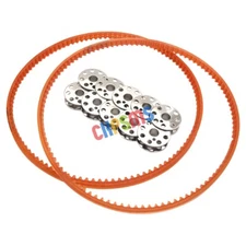 10 BOBBINS + 2 BELTS FIT FOR SINGER FEATHERWEIGHT  221 222