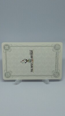 Final Fantasy 25th Anniversary Playing Cards Spade 6 Square Enix
