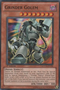 Grinder Golem - LCGX-EN196 - Common - Unlimited Edition x3 - Near Mint