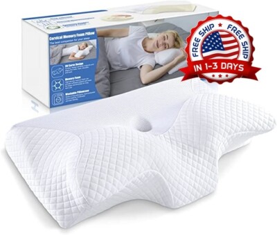 Almohadas Ortopedicas Para Cervical Alivio Dolor Cuello Foam