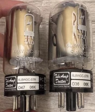 Premium Matched Pair 6L6 Vintage 6L6WGC-STR Power Tubes