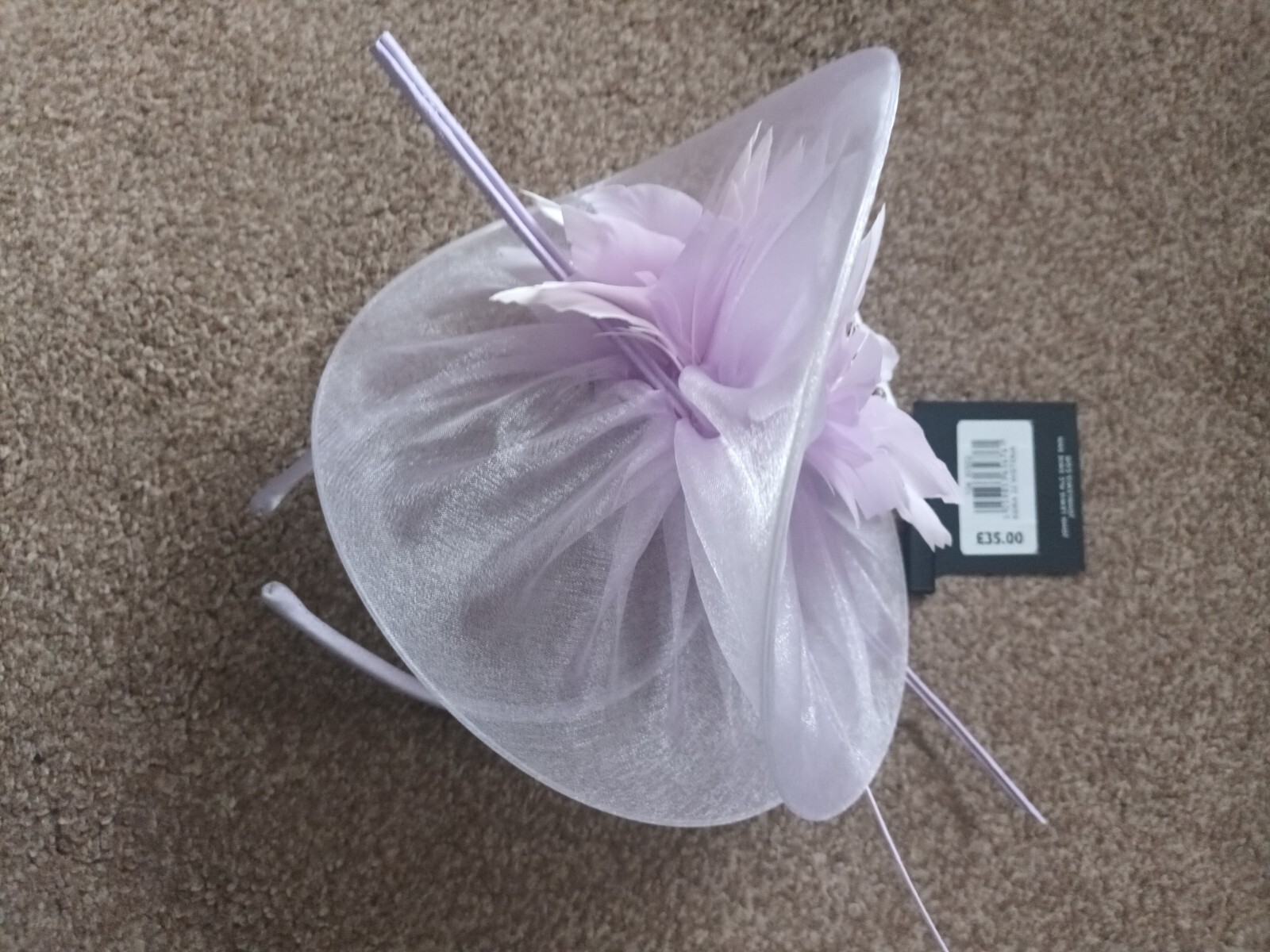 ISPIRATO DRESS 18 &JOHN LEWIS FASCINATOR Mother of Bride/Wedding/Races