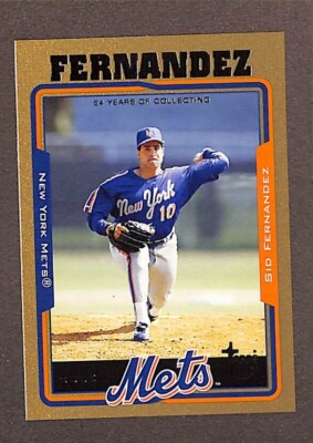 2005 Topps Retired Signature Edition Gold #40 Sid Fernandez /500
