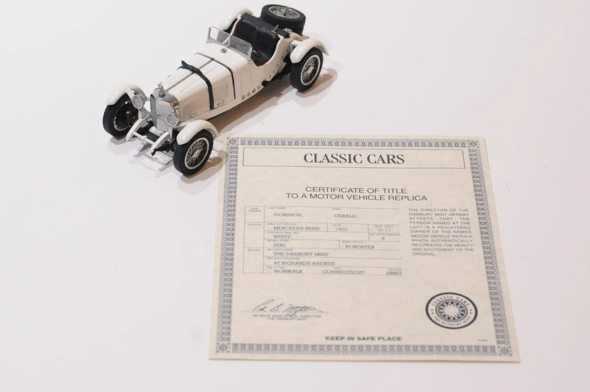 Mercedes-Benz 1:24 Danbury Mint Diecast & Toy Vehicles for sale | eBay