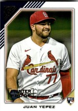 2022 Topps Printer Proof Juan Yepez RC Washington Nationals #156