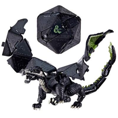 Hasbro Dungeons & Dragons Honor Among Thieves D&D Dicelings Black Dragon RAKOR