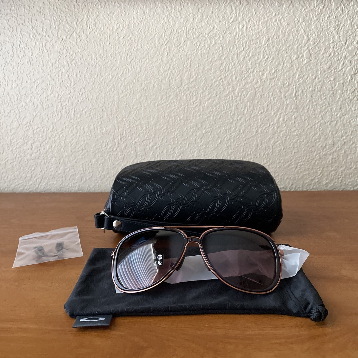 Oakley Women’s Sunglasses & Case Unstoppable Rose Gradient Polarized Lenses, Polished Black  main image 4