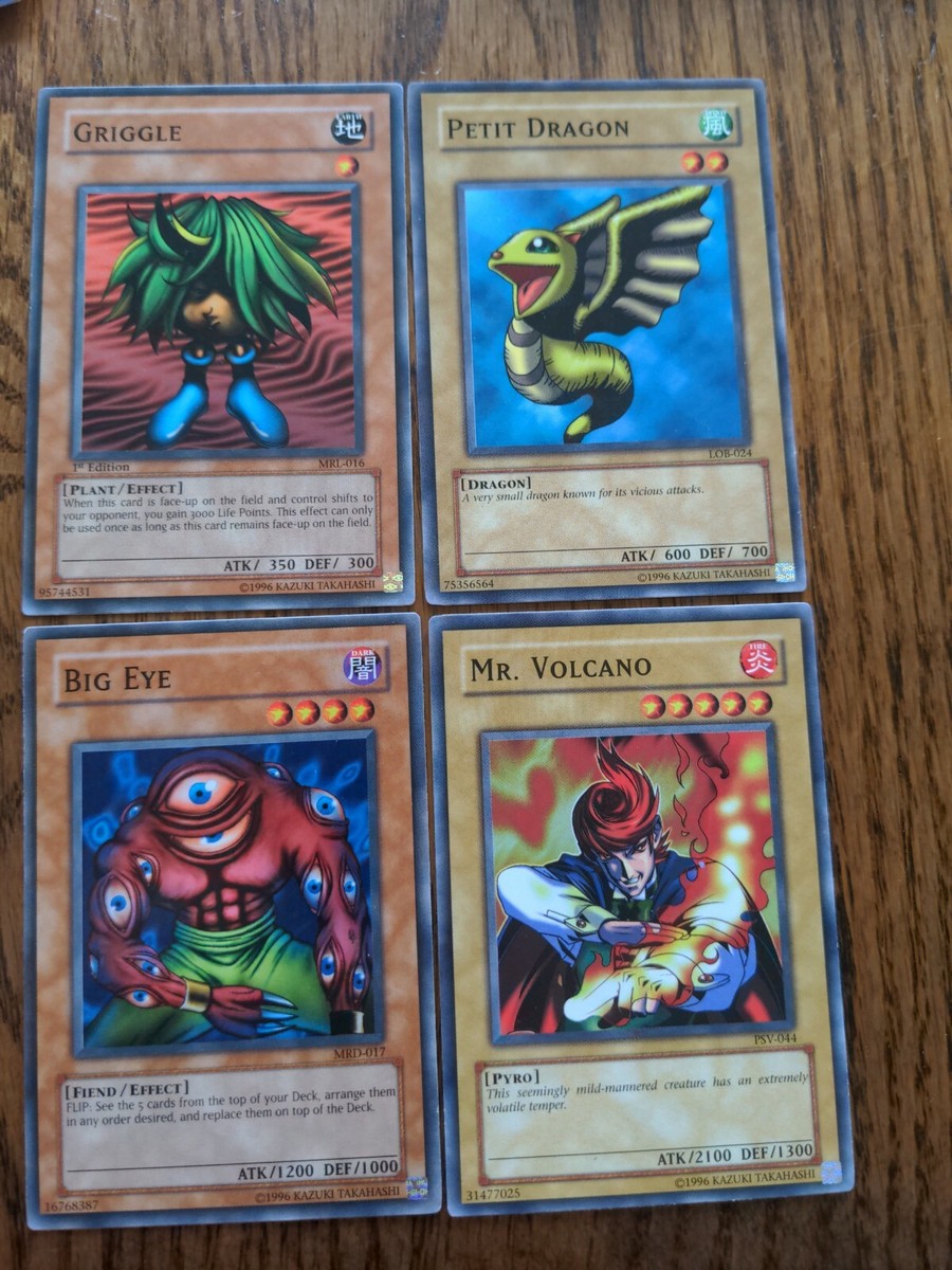 Yu-Gi-Oh Four Card Common Lot 75 MRD PSV LOB MRL Free Shipping | eBay