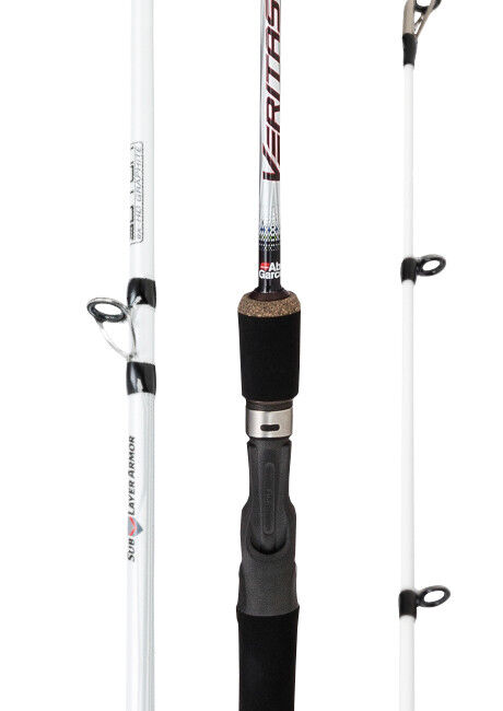 Abu Garcia Veritas 3.0 Spinning Rod 7'4 3-5kg 2pc Fishing Vrt3-s 742ml  New2017 for sale online