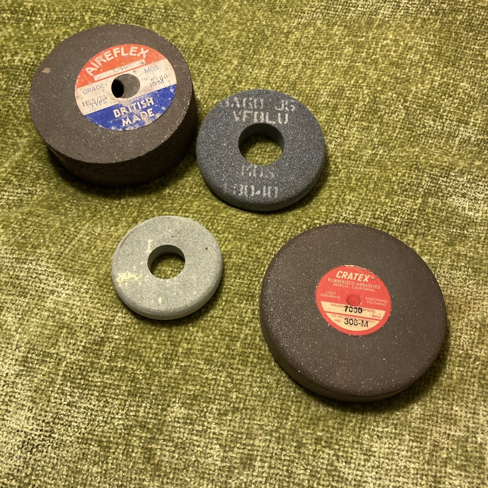 CRATEX RUBBERIZED ABRASIVE WHEEL + OTHERS BUNDLE eBay