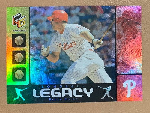 4x 2000 Upper Deck HoloGrFX Longball Fleer Legacy Walker, Rolen, Bagwell, Rodrig - Picture 3 of 6