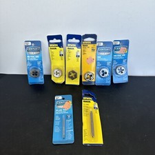 Irwin Century Drill Tool Hex Die Tap Mixed Lot Of 8 Metric Standard AJ7
