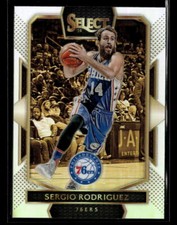 Sergio Rodriguez 2016-17 Panini Select #278 Silver Prizms Philadelphia 76ers