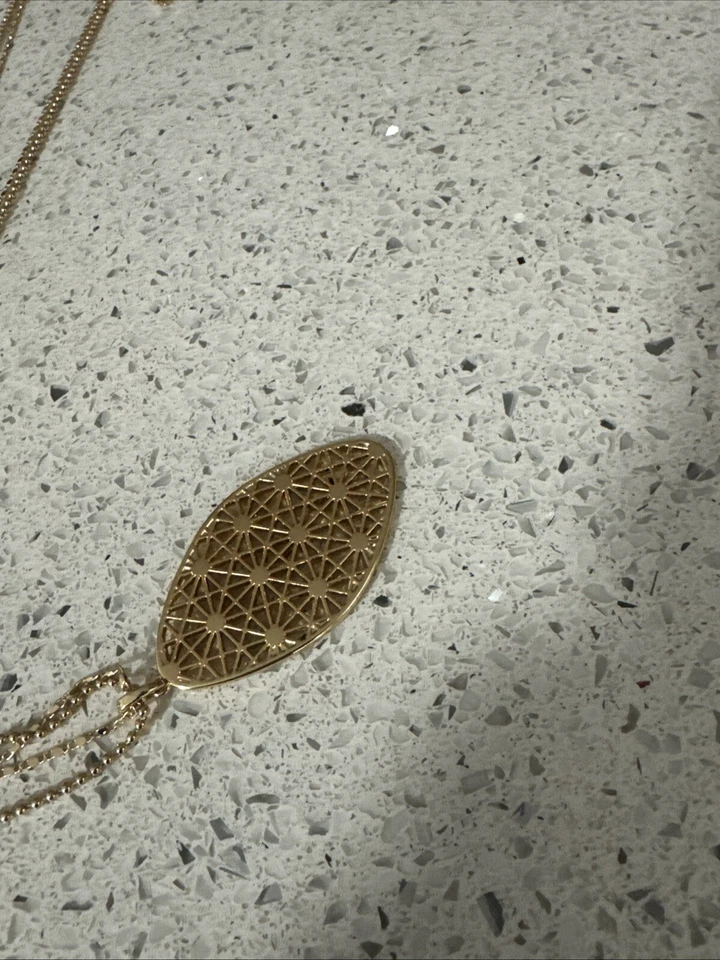 Collar Style & Co Tono Dorado Doble Capa Extra Largo $29.50 Nuevo con Etiquetas Foto 2 de 4