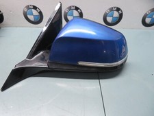 BMW 2 SERIES F22 F23 PASSENGER LEFT NEARSIDE WING MIRROR ASSEMBLY BLUE 021185