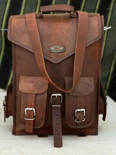 Lovely Handmade Alfie Douglas london Black leather minimalist Designer Backpack | eBay UK Lovely Handmade Alfie Douglas london Black leather minimalist Designer Backpack | eBay UK