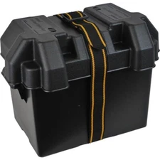Attwood Marine Std Battery Box-Black-Series 24 9065-1