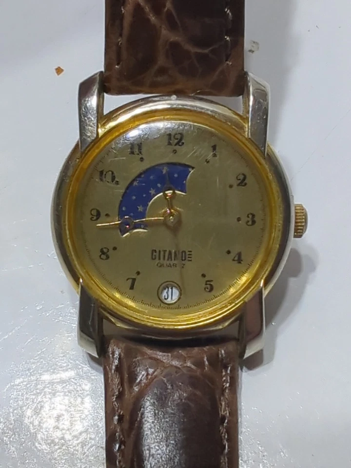 ✨VINTAGE✨ Reloj de cuarzo Gitanos 8422 - Acero inoxidable - A.k.s Timewear Inc. Foto 2 de 4