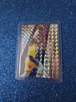 LeBron James 2020 Panini Mosaic Silver Mosaic Elevate/Lakers 