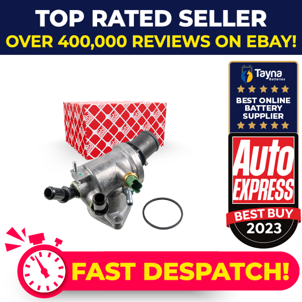 Thermostat Housing fits SUZUKI SX4 1.9D 2006 on D19AA 1769079J50 1769079J50000