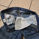 Levis 501 Jeans Mens W33-L32 Straight Fit Denim Blue Button Fly Cotton — photo 7