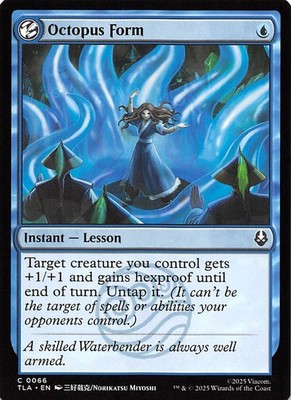 Octopus Form 66 Avatar: The Last Airbender Magic the Gathering