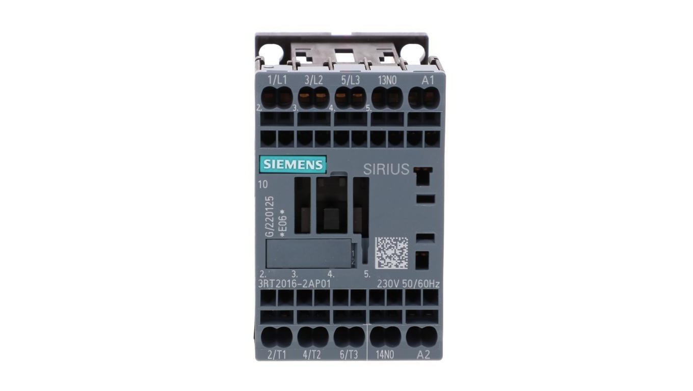 Power Contactors AC-3 4kW/400V 1Z AC SIRIUS 3RT 3RH 3RT2016-2AP01