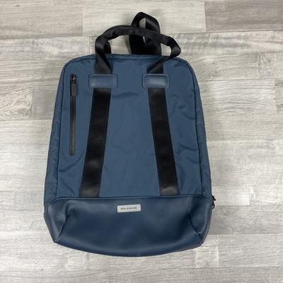 Moleskine Laptop Backpack Soft Touch Blue Color Day Bag