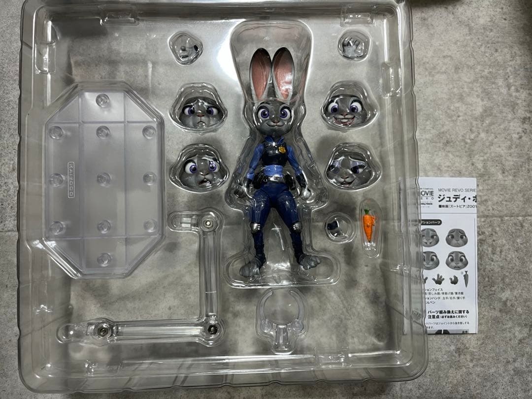 Nick Wilde Judy Hopps Zootopia Kaiyodo Revoltech Movie Revo Action